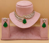 Emerald Mossonite Doublet Set