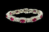 CZ Oval Bracelet