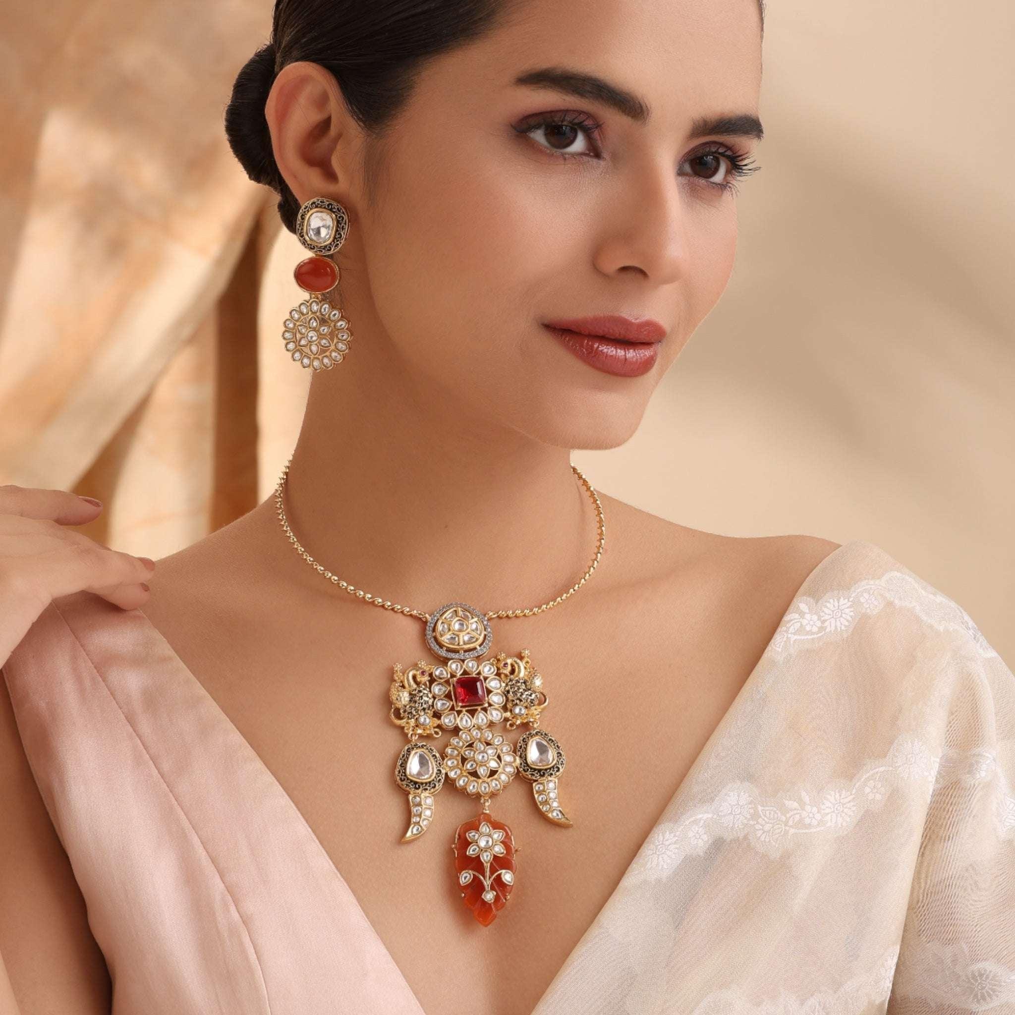 Indu Ruby Hasli Set