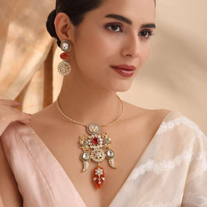 Indu Ruby Hasli Set