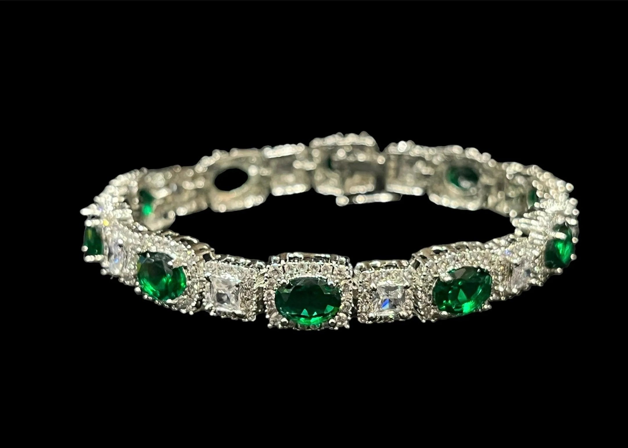 CZ Oval Bracelet
