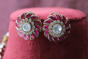 Ruby Mossonite Necklace