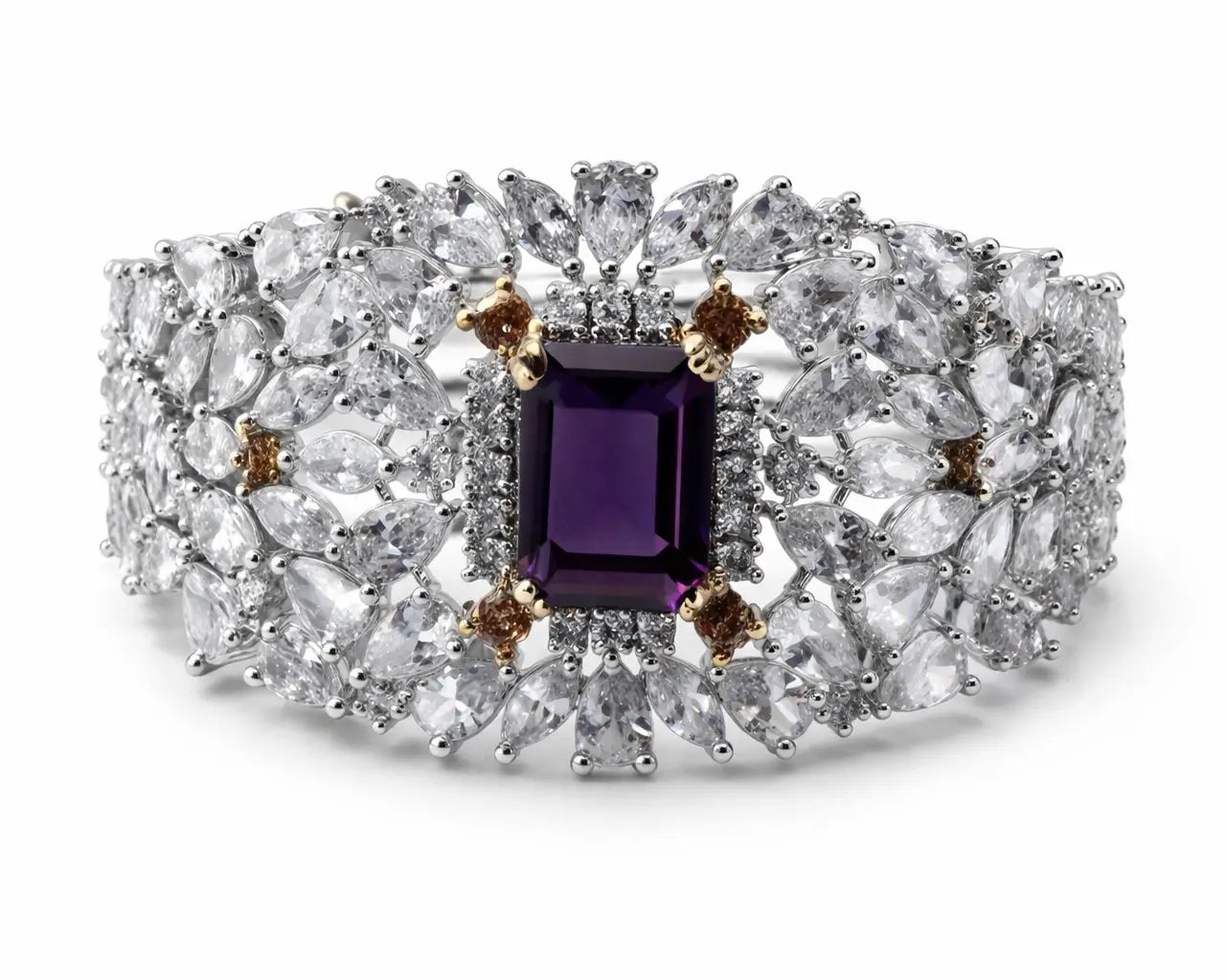 Purple CZ Bracelet