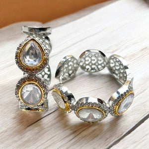Silver Victorian Hoops