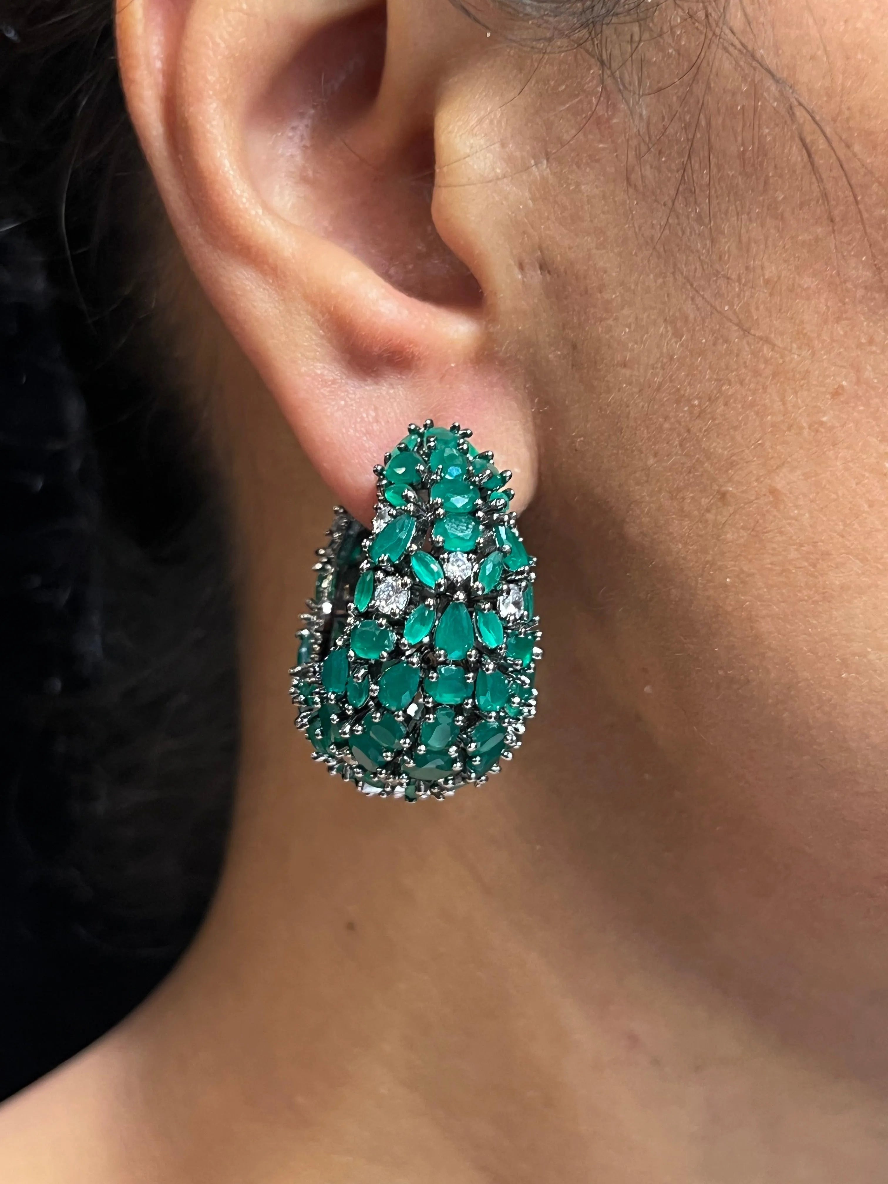 Statement Huggie Hoops