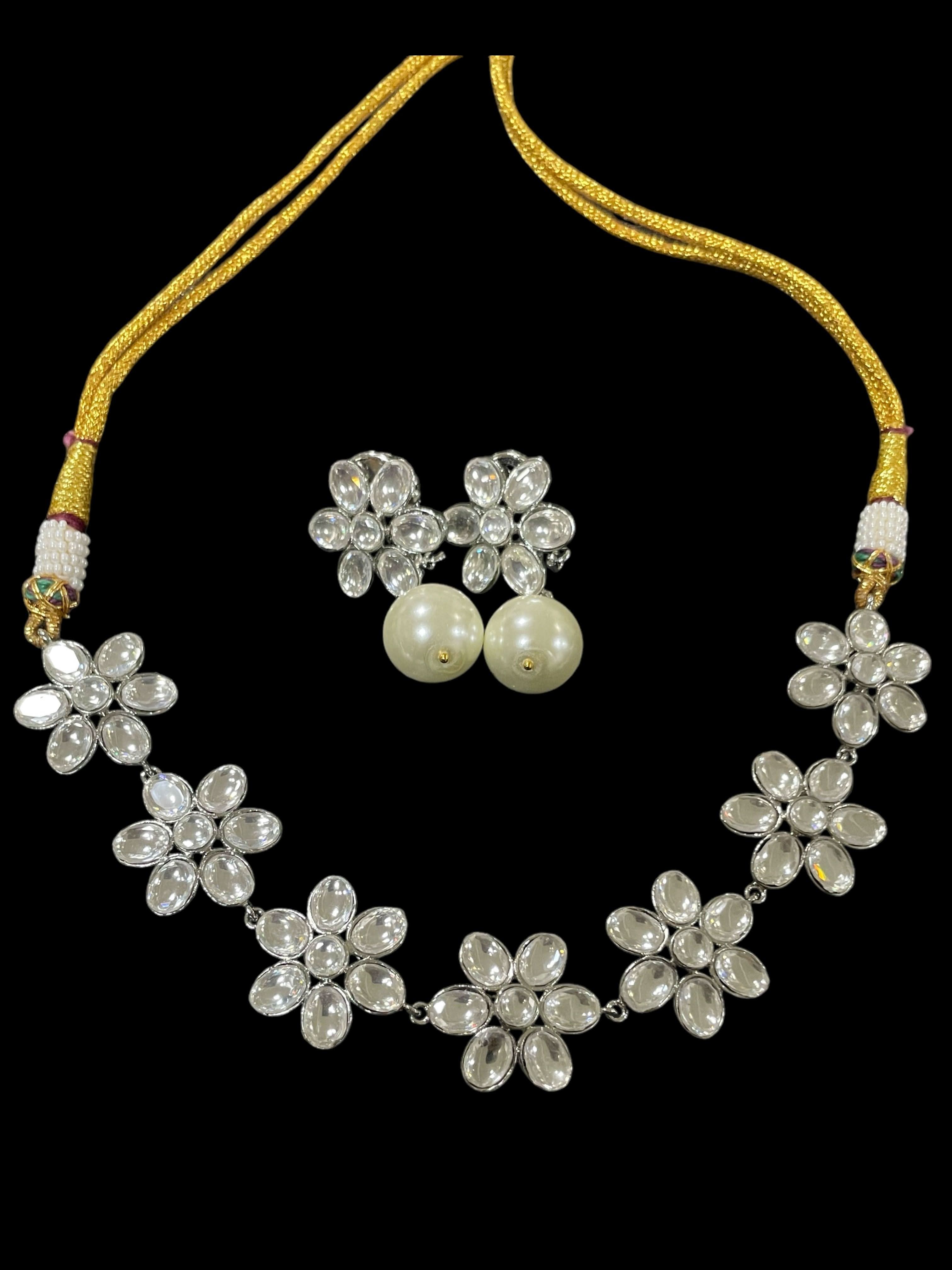 Floral Premium Kundan Choker