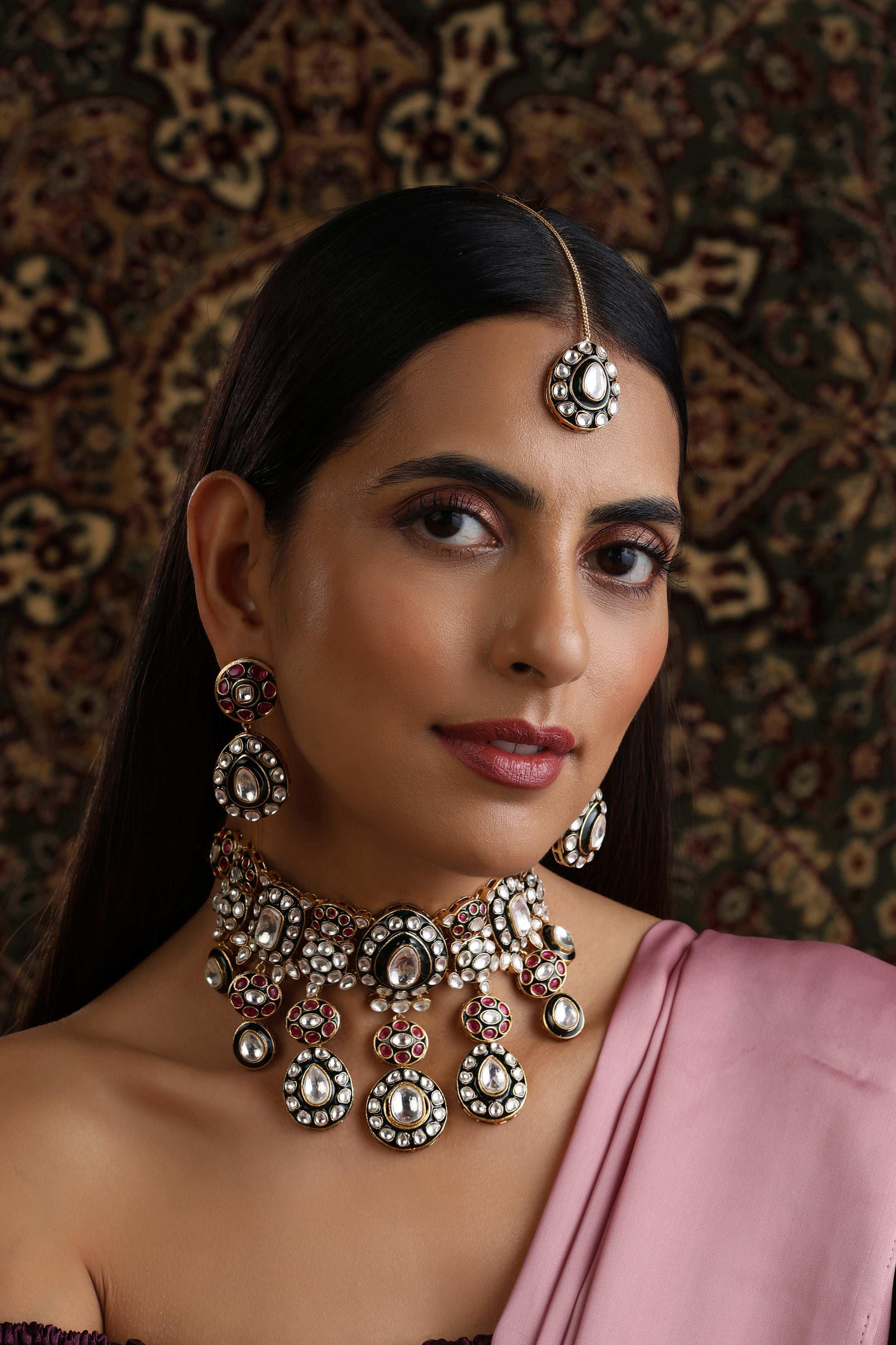 Shama Kundan Set