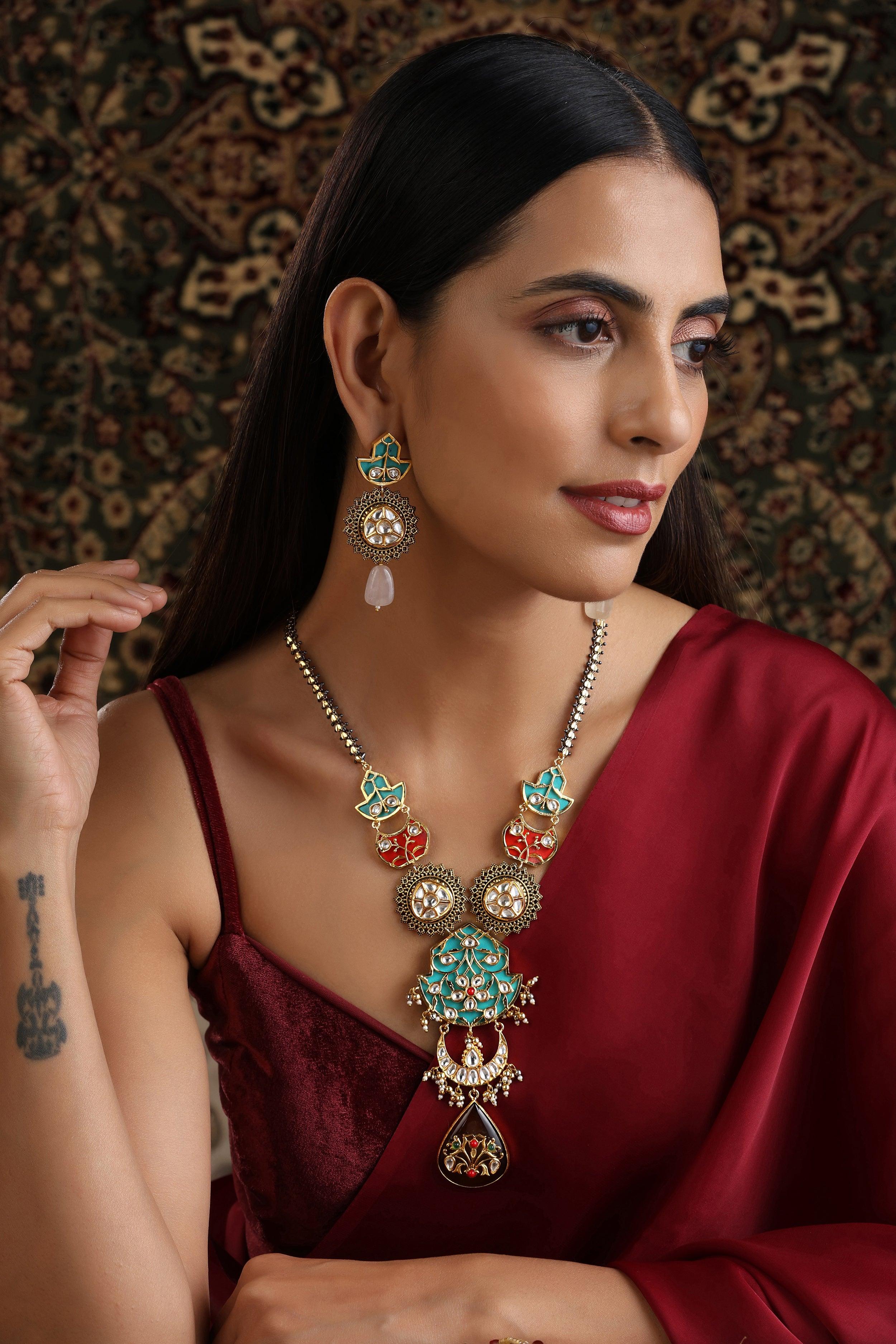 Long Sabya Fusion Set