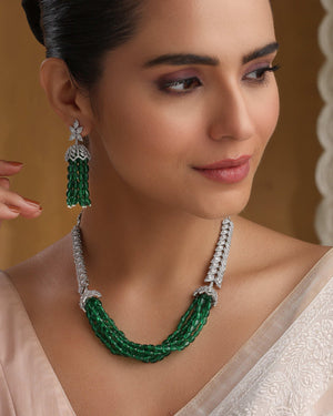 Aniya Emerald Set