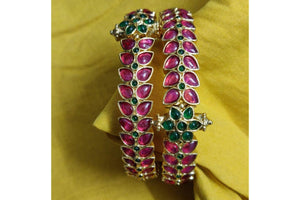 Openable Antique bangle Pair