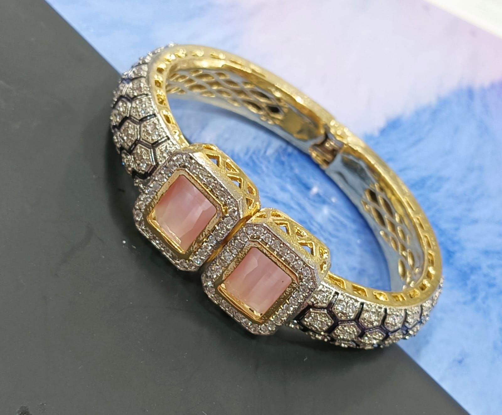 Pink Victorian Bangle