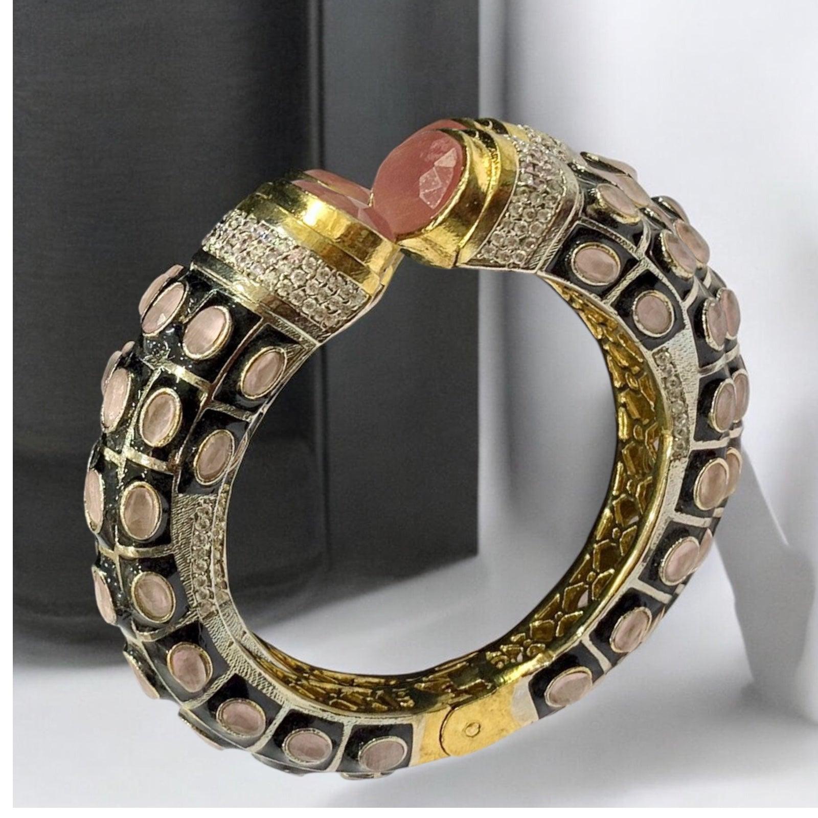 Pink Victorian Bangle