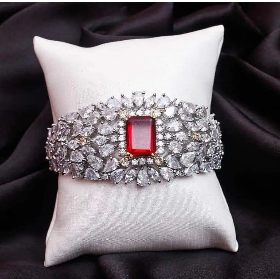 Ruby CZ Bracelet