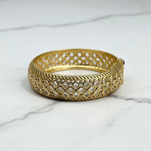 Uncut Polki Bangle Set