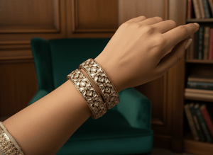 Uncut Polki Bangle Set