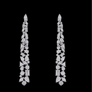 Celestia Luxe Waterfall CZ Earrings