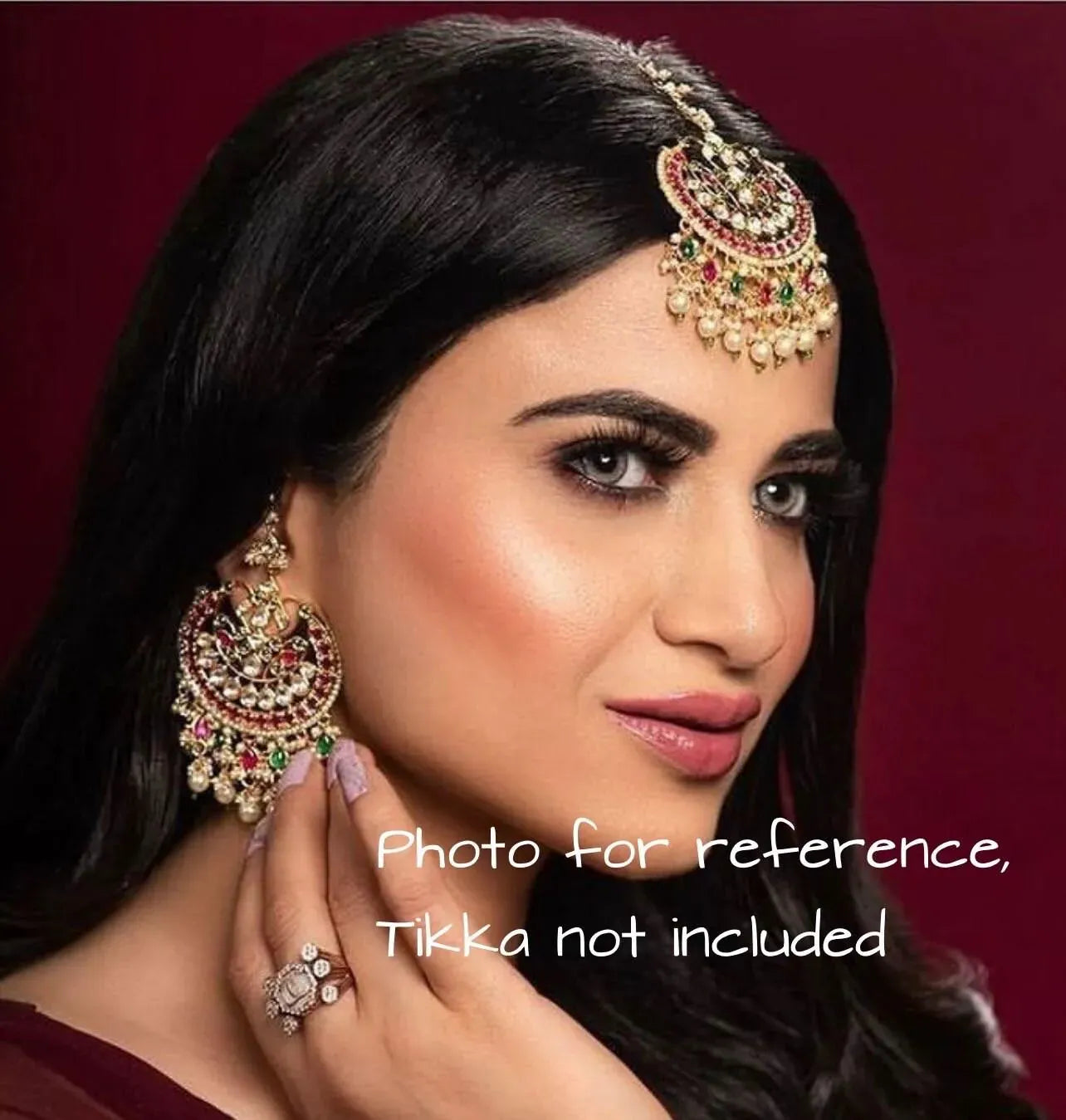 Fine Kundan Chaandbali