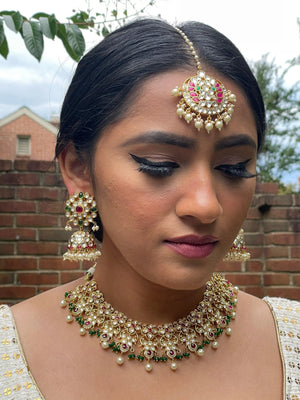 Fine Kundan MaangTikka | Maangtikka | Indian Jewelry | Pakistani Jewelry | Indian Forehead Jewelry | Tikka | Punjabi Jewelry |