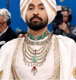 Diljeet Gala Fine Kundan Statement Necklace Set