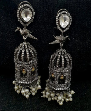 Kuhu Bird Jhumkas