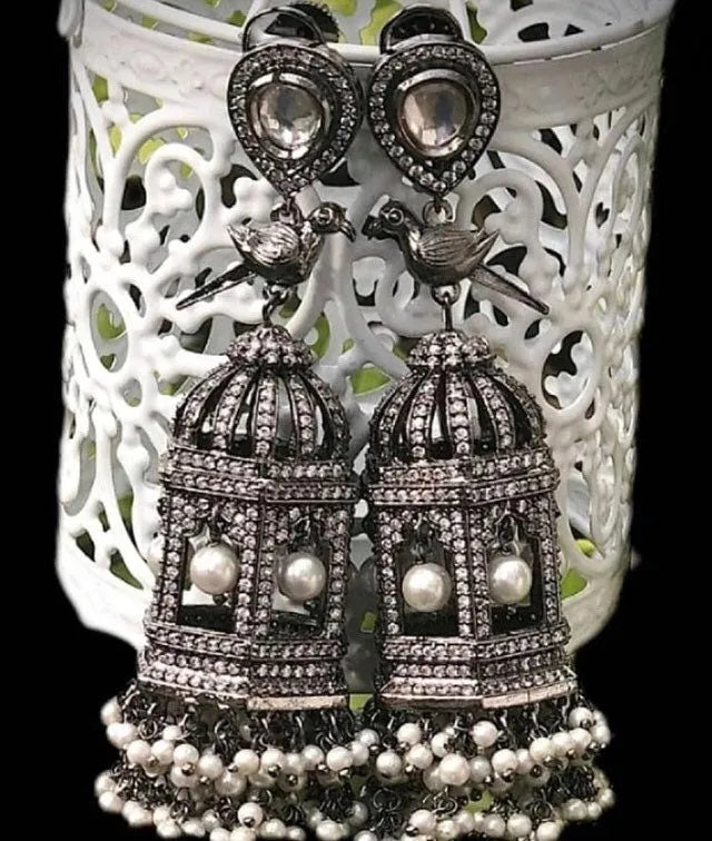 Kuhu Bird Jhumkas