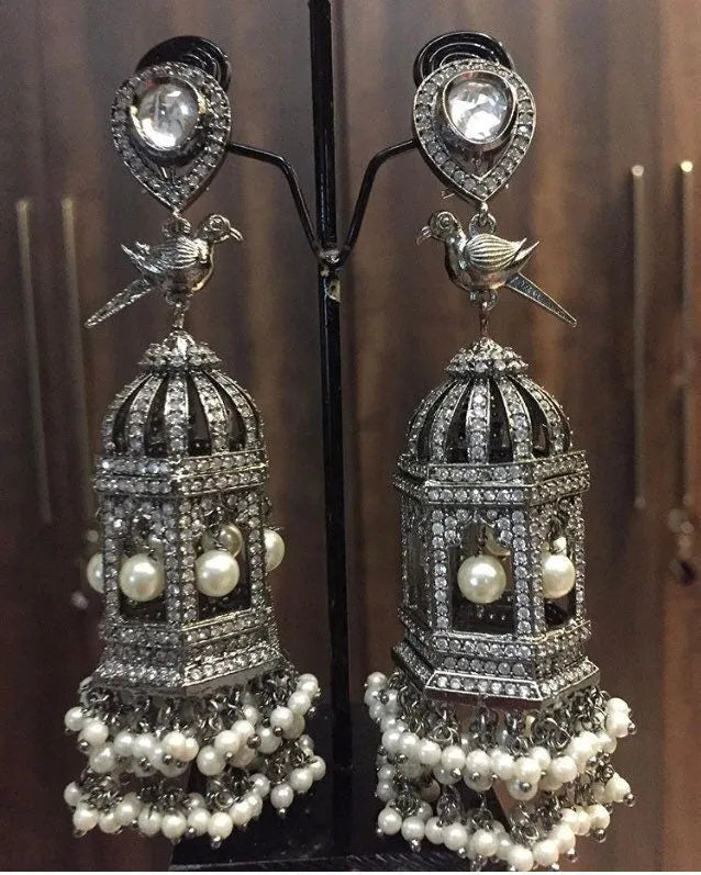Kuhu Bird Jhumkas
