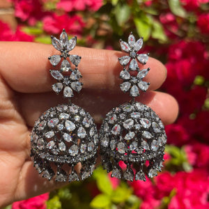 Mili Black Diamond Jhumki