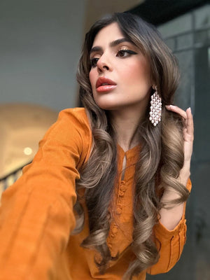 Sold Out Rose Gold Waterfall Diamond Earrings/Chaandbalis / Indian Earring / Indian Jewelry/ Pakistani Jewelry/ Bollywood Jewelry