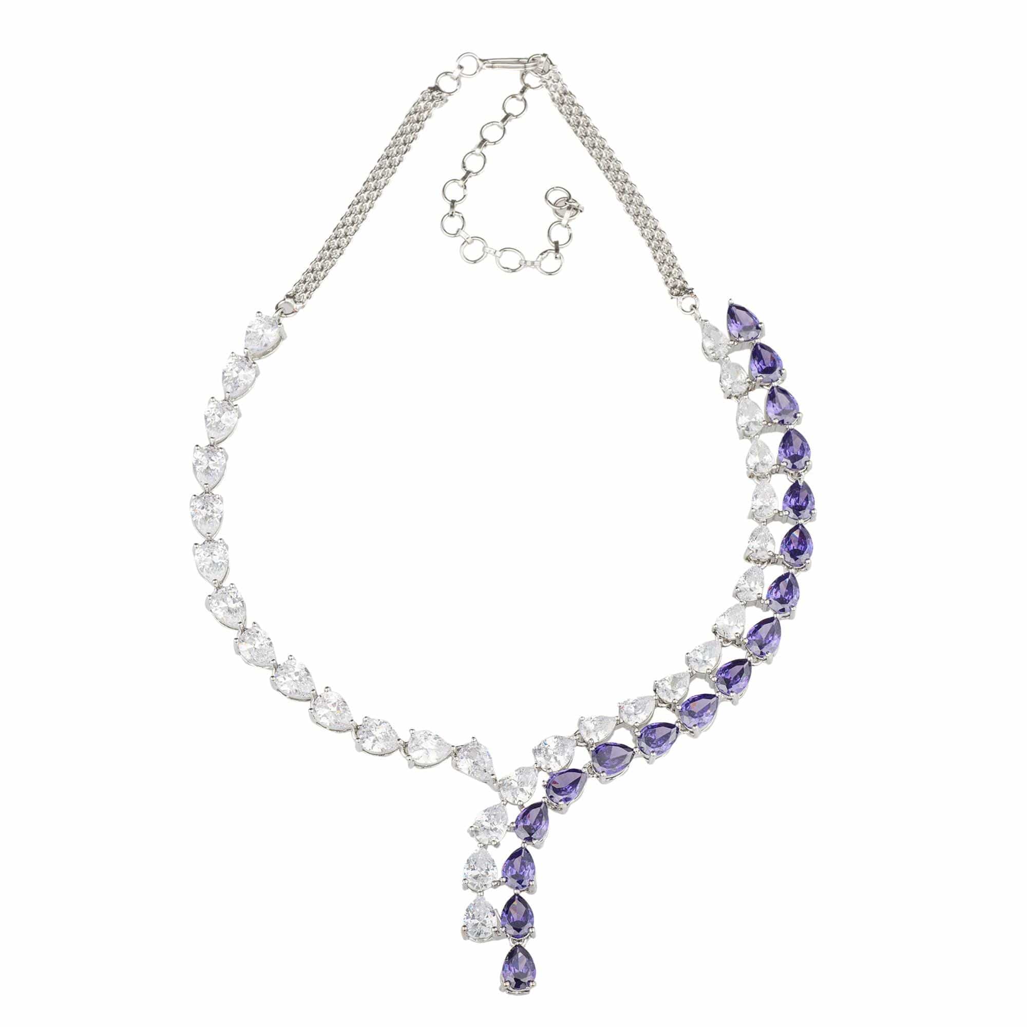 Eve Purple CZ Set