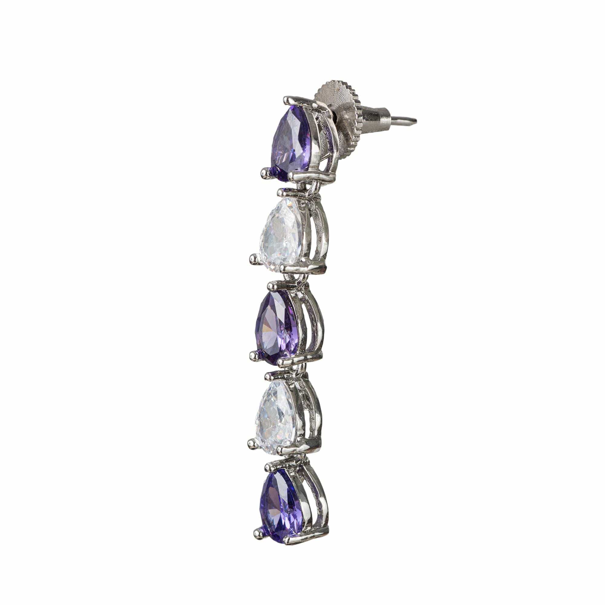 Eve Purple CZ Set