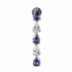 Eve Purple CZ Set