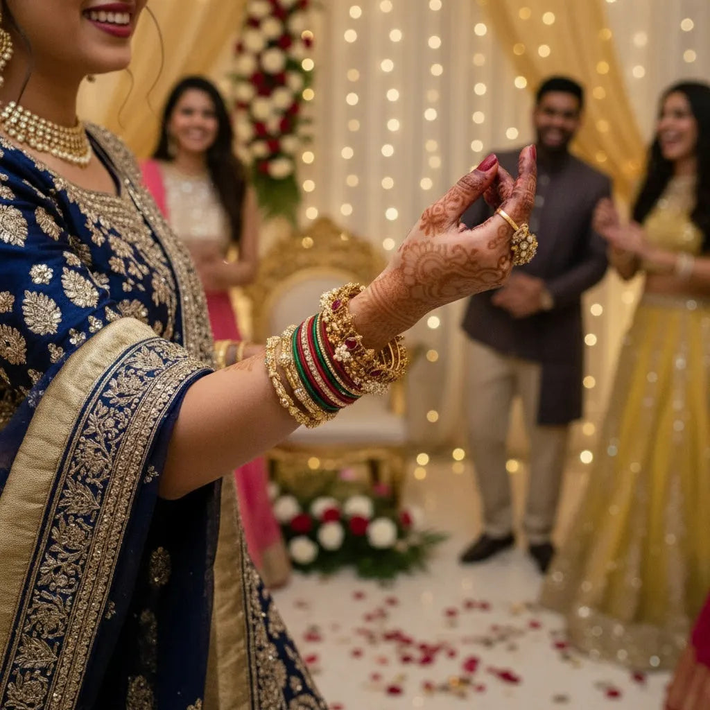 Ganesha Gold Bangle Openable