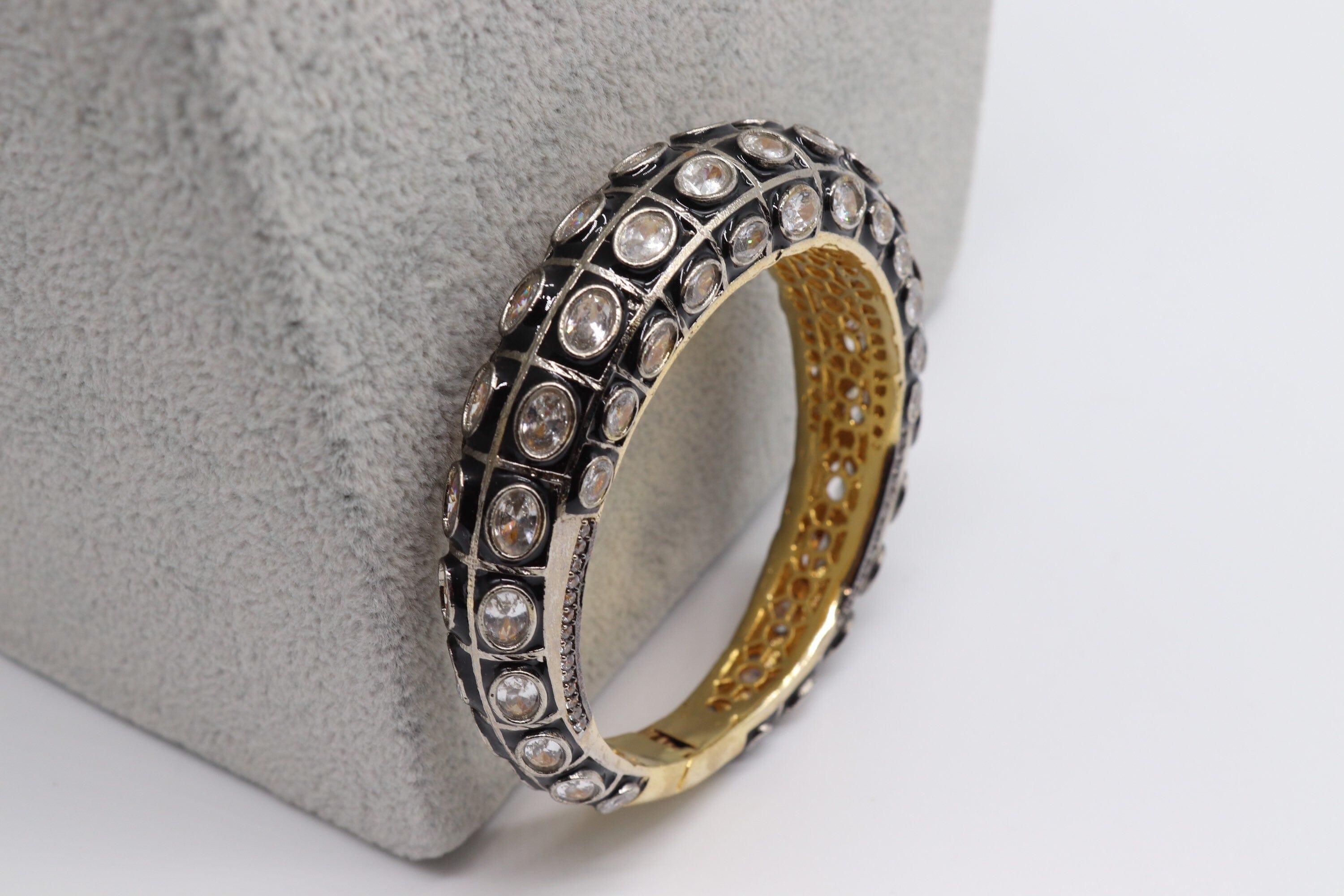 GlambyRivaaz Bangles and Bracelets Victorian Bangle/Indian Jewelry