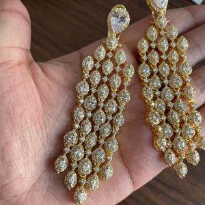 GlambyRivaaz Earrings Waterfall Earrings