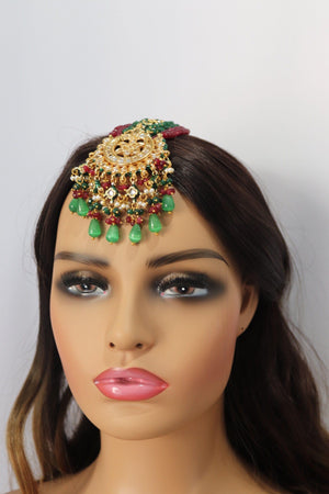 GlambyRivaaz Maang Tikka Statement Maangtikka