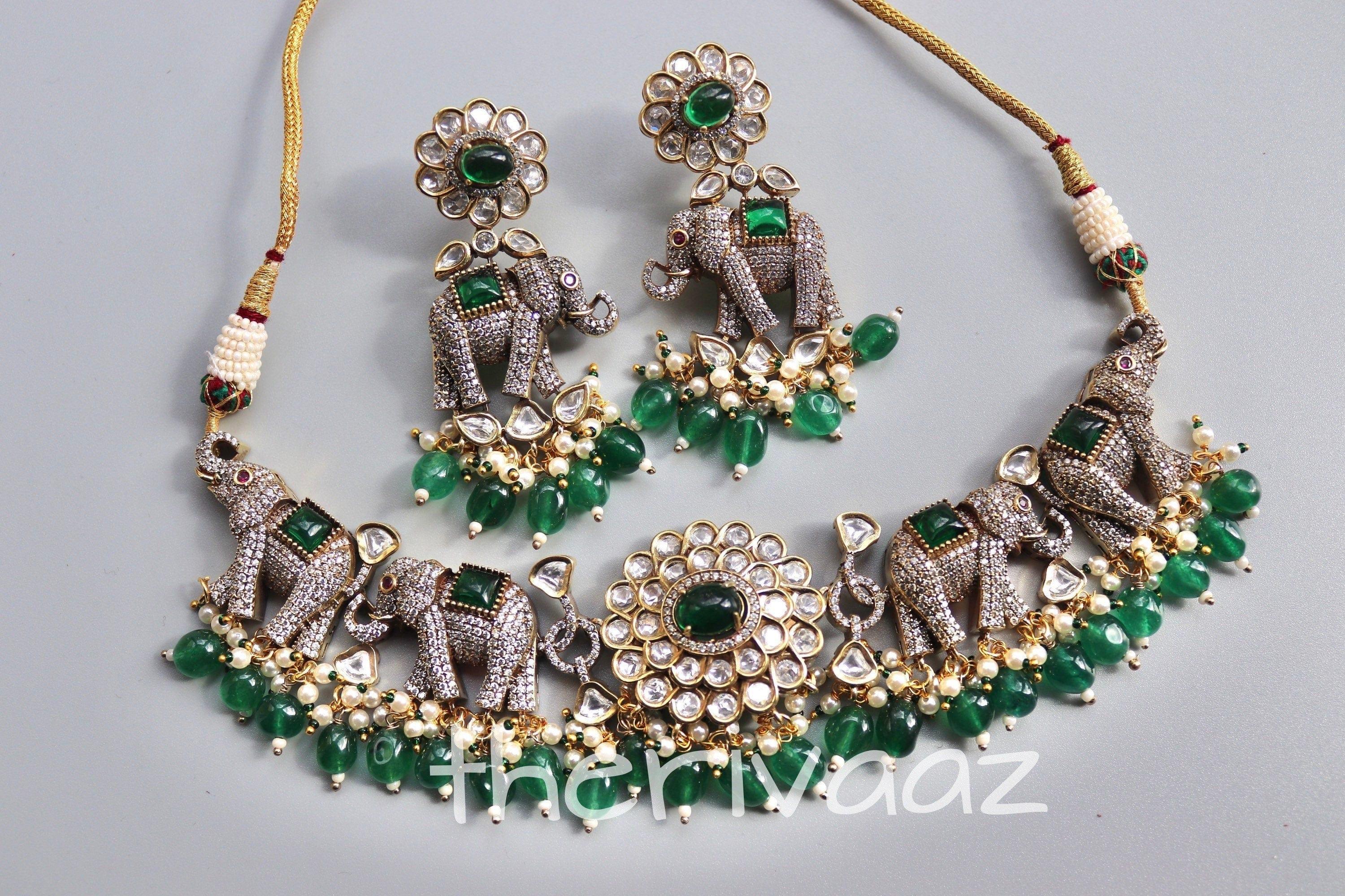 GlambyRivaaz Necklaces Victorian Choker Necklace