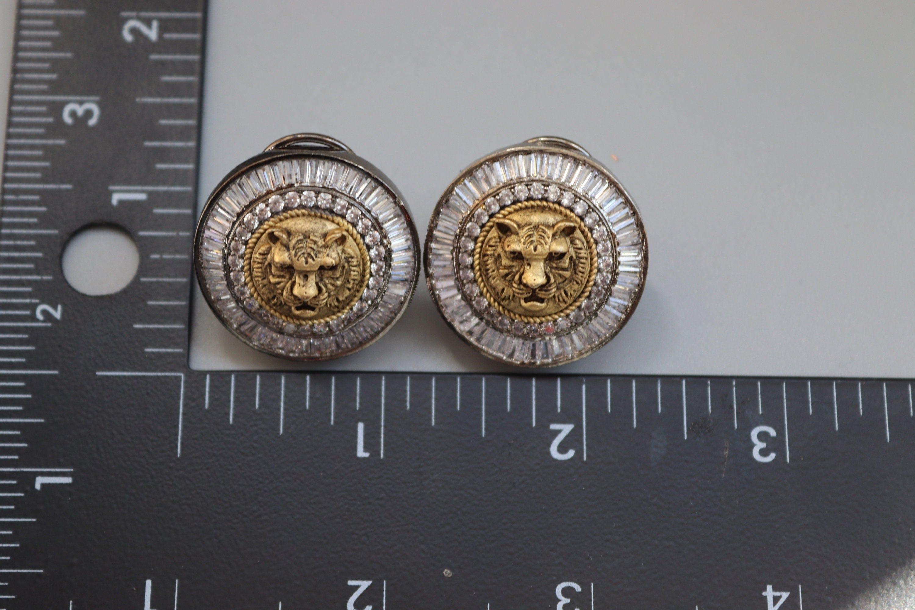 GlambyRivaaz Studs Sold Out Sabya Studs Lions Head Indian Studs CZ Studs