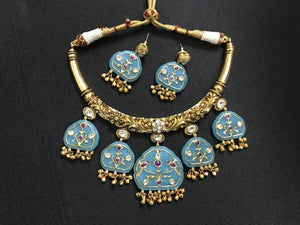 GlambyRivaaz Viha Hasli Necklace