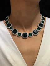 Green Jina Octo CZ Set 4 piece