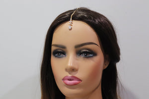 Gold CZ Tikka • Maangtikka • Small Tikka • Kids Tikka • Tikka Jewelry • Diamond Tikka • Indian Forehead Jewelry • Gold Tikka • Tikli •Dainty