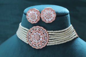 Indian Kundan Choker/ Indian Jewelry/ Indian Necklace/ Indian Choker/ Indian Wedding Necklace Set/ Kundan Choker