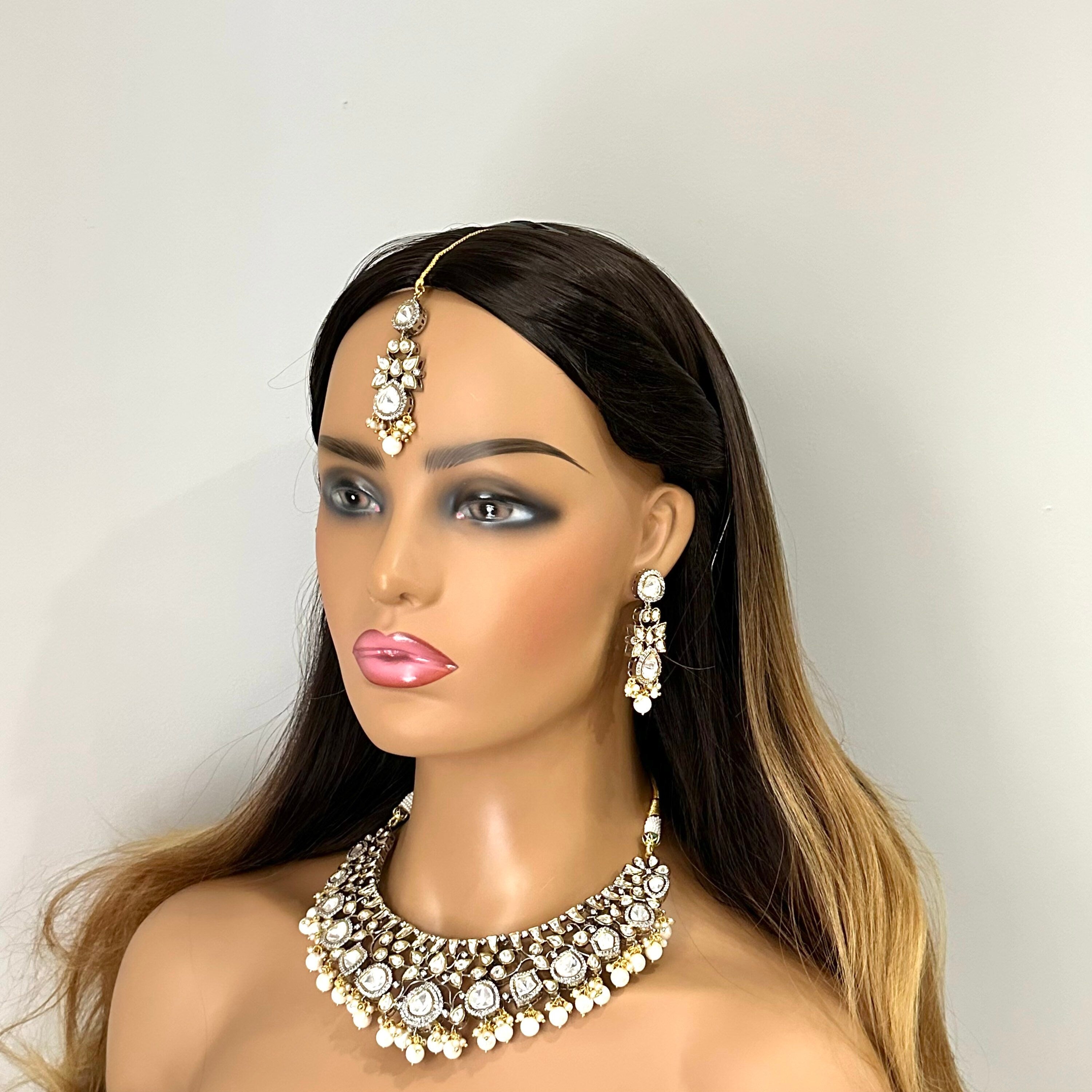 Uncut Polki Victorian Sabyasachi Necklace