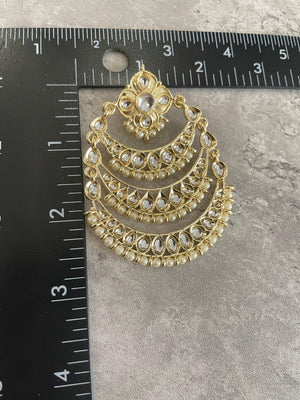 Chaandbali/ Indian Jewelry/ Jhumki/ Indian Earrings/ Pakistani Jewelry/ Bollywood Jewelry/ Punjabi Jewelry / Chandelier Earrings