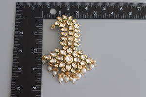 Kalgi Kundan Gold Dulha Kalangi Kundan Groom Jewelry Wedding Jewelry Safa Dulha Jewelry Groom Head Jewelry Groom Turban Kundan Serpech Safa