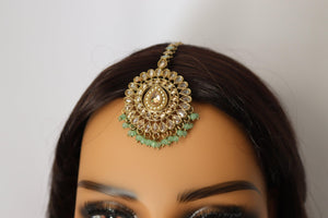Simi Mint Polki Necklace Kundan Necklace Punjabi Jewelry Indian Jewelry Indian Necklace Indian Choker Set Pakistani Jewelry