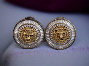 Sold Out Sabya Studs Lions Head Indian Studs CZ Studs