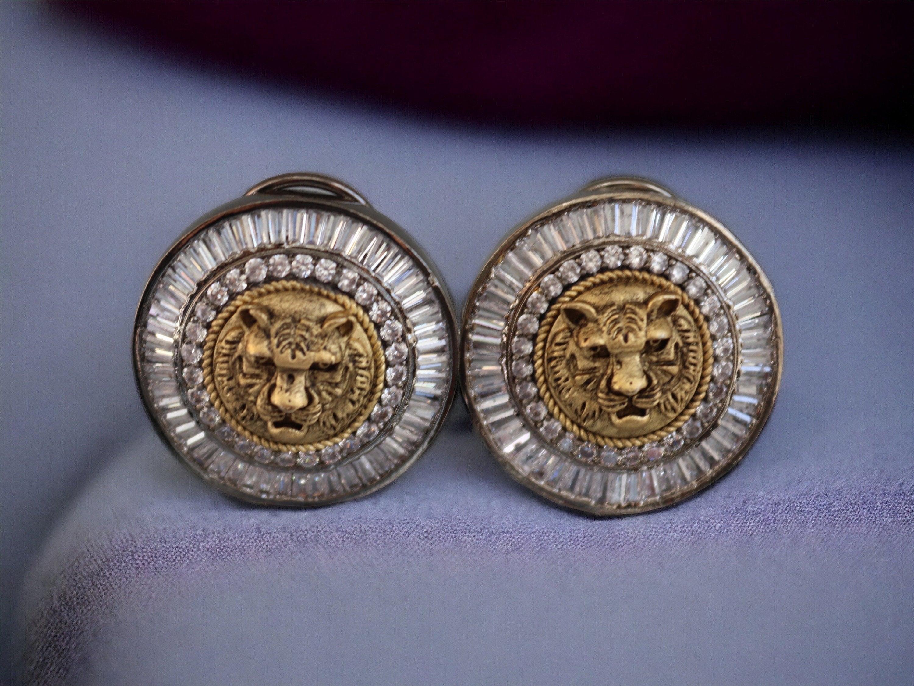 Sold Out Sabya Studs Lions Head Indian Studs CZ Studs