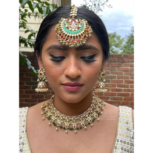 Fine Kundan MaangTikka | Maangtikka | Indian Jewelry | Pakistani Jewelry | Indian Forehead Jewelry | Tikka | Punjabi Jewelry |