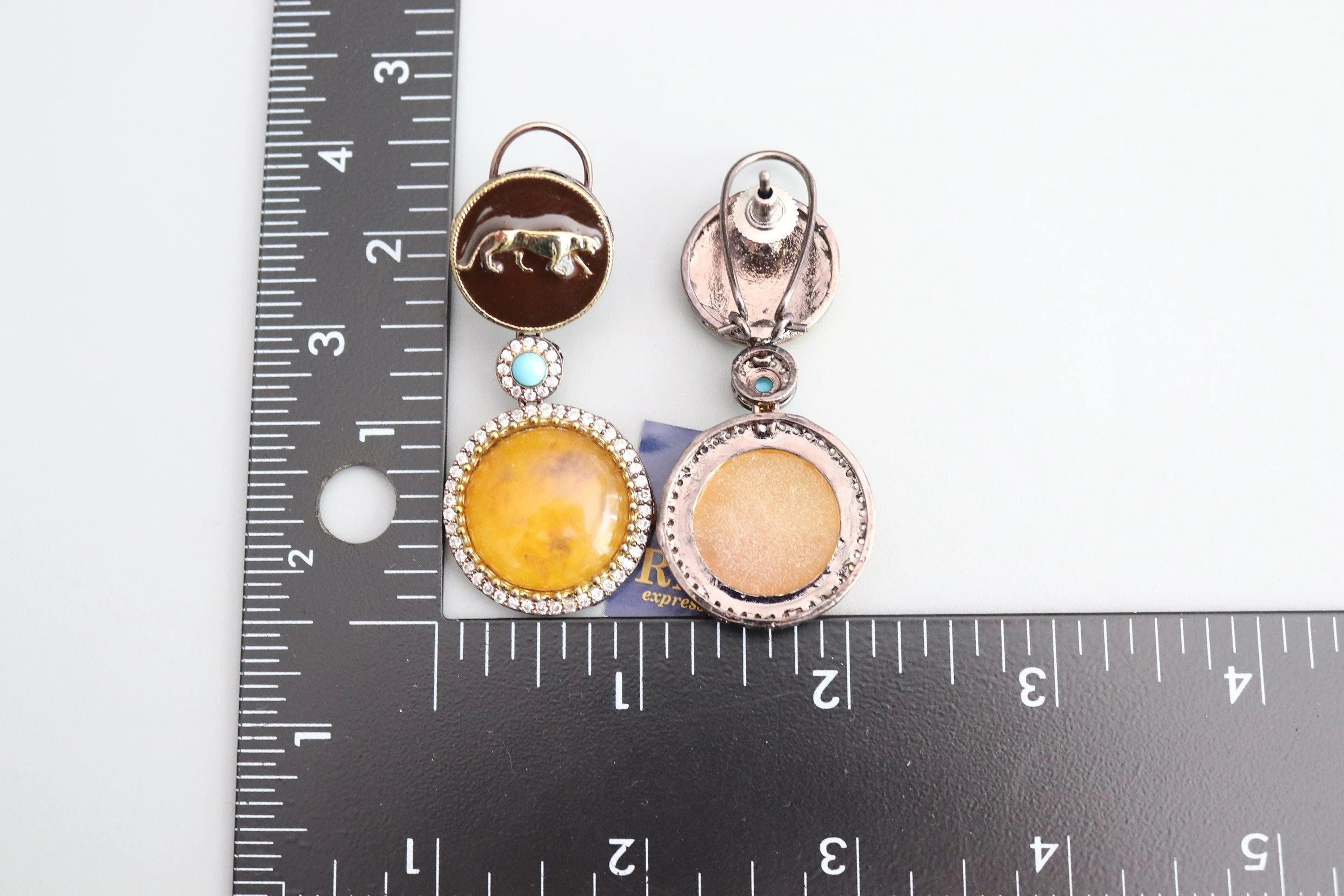 Sabya inspired tropical earrings Long Indian Earrings Chaandbali Sabhysachi Jewelry Indian Jewelry Indian Earrings Bollywood Jewelry