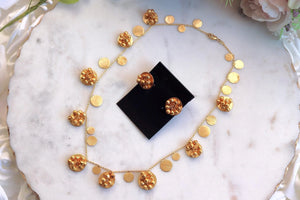 Long Gold Necklace with Ghungroo Beads | Indian Jewelry